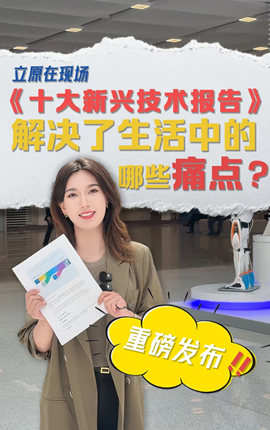 《十大新興技術(shù)報告》重磅發(fā)布,，解決了生活中的哪些痛點(diǎn),？