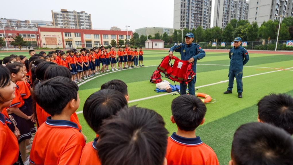 河北邱縣：防溺水 迎暑假