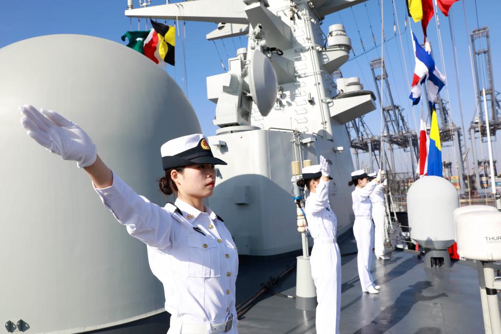 中國海軍南寧艦赴巴基斯坦參加“和平-23”多國海軍聯(lián)合演習(xí)