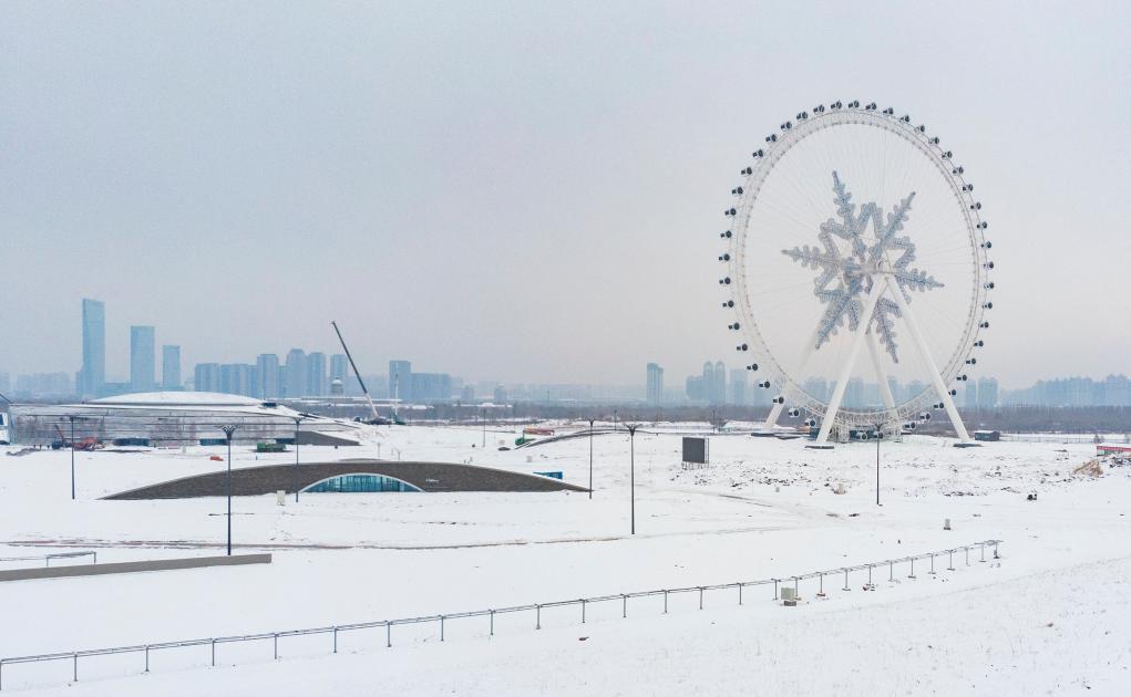 雪后冰城換銀裝