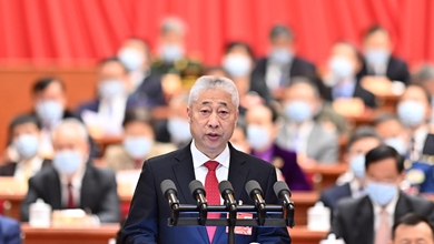 張澤熙委員代表臺(tái)盟中央作大會(huì)發(fā)言