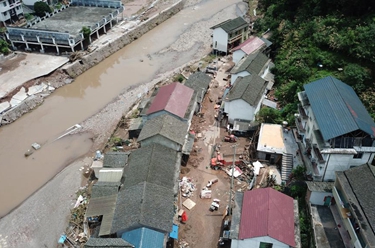 湖南湘西：強(qiáng)降雨過后搶險救災(zāi)