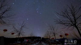 雙子座流星雨14日極大,，送上一場(chǎng)“夜空禮花”